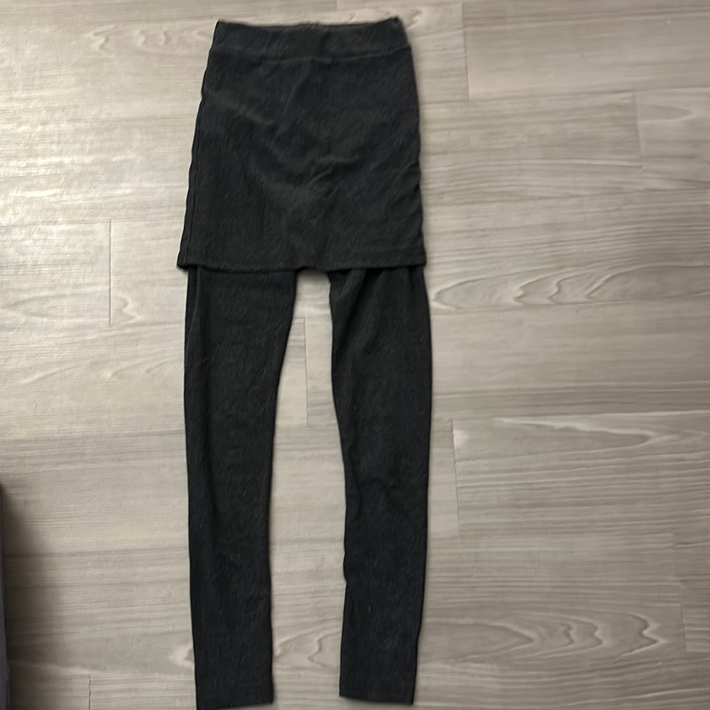 Warm skirt leggings